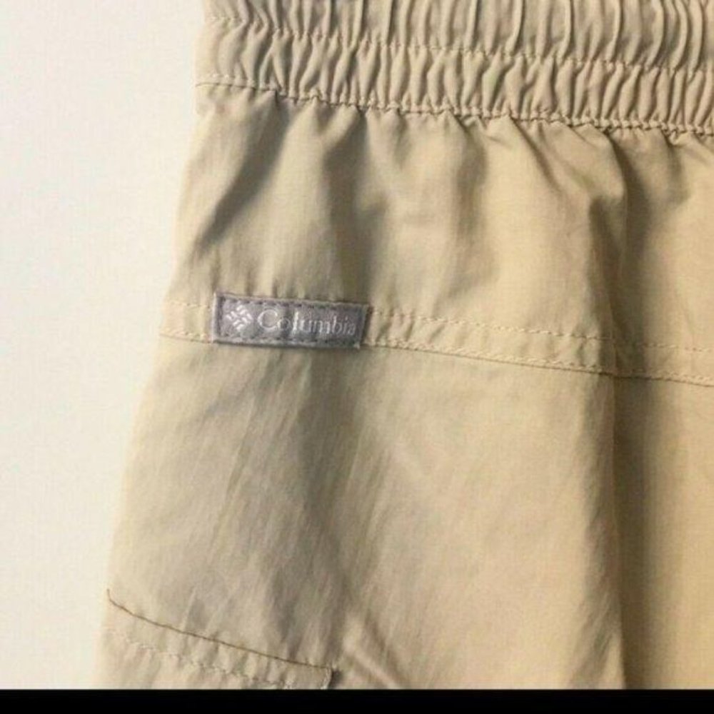 Columbia Cargo Shorts Short UPF 50 Omni Shade Size S Beige Outdoors High Rise - Picture 6 of 8